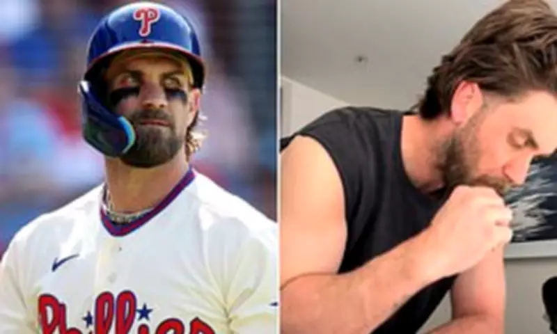 Bryce Harper's Bizarre Toothpaste Routine Shocks Baseball Fans
