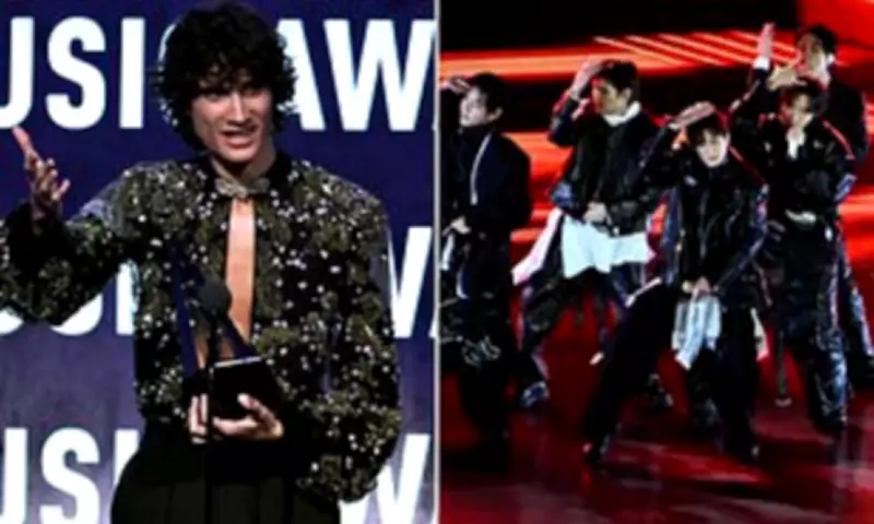 BTS Opens 52nd American Music Awards with Energetic Performance