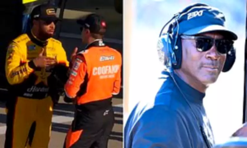 Bubba Wallace and Christopher Bell in Heated Pit Road Exchange at Watkins Glen