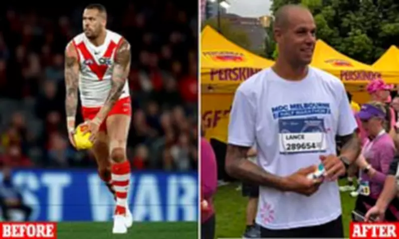 Buddy Franklin's Slimmer Physique After AFL Retirement