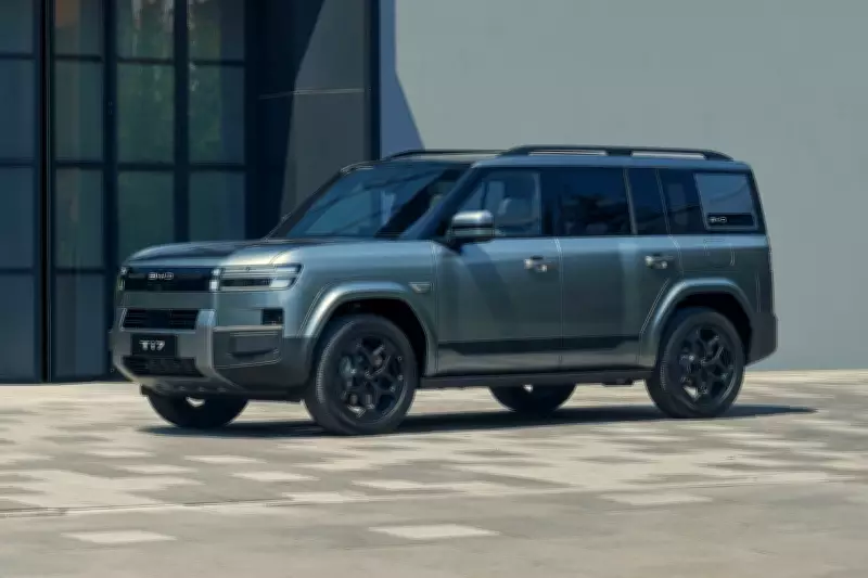 BYD Ti7 Seven-Seat Hybrid SUV Targets Land Rover in UK Market