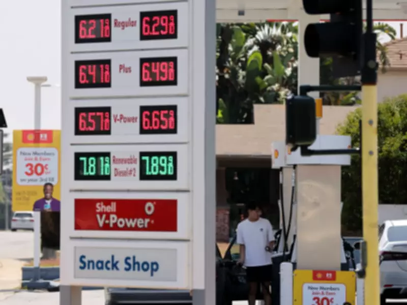 California Gas Prices Hit $6 as US Fuel Costs Surge to 4-Year High