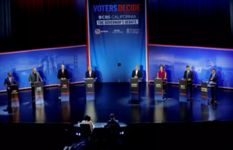 California Governor Race Heats Up in Fiery Debate as Early Voting Begins