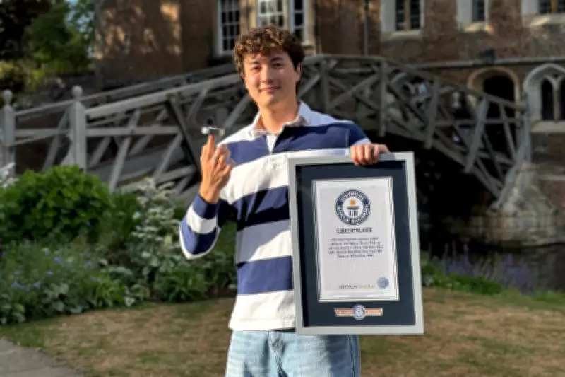 Cambridge Student Breaks Fidget Spinner World Record with Custom Design