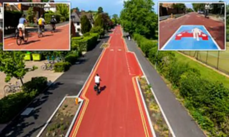 Cambridge's £2.4M Cycle Street Sparks Debate Over Safety and Spending
