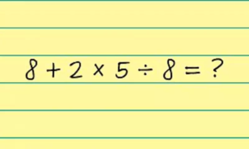 Can You Solve This Viral Math Equation? The Answer Is 9.25