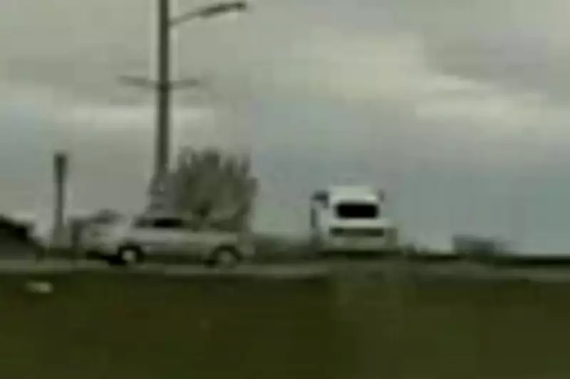 Car Flies Over Another Vehicle During Wisconsin Police Chase