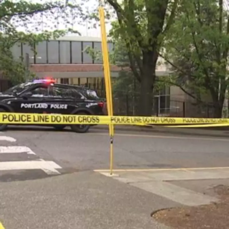 Car with explosives crashes into Portland sports club, killing one