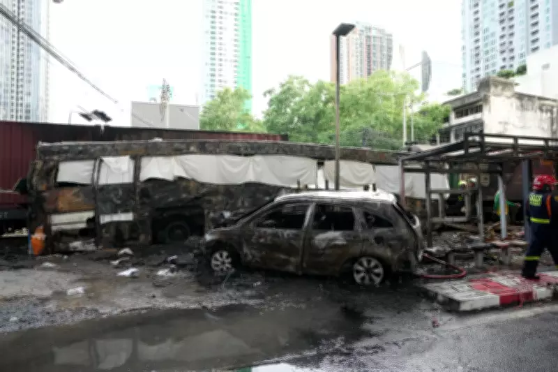 Cargo Train Collides with Bus in Bangkok, Killing at Least 8
