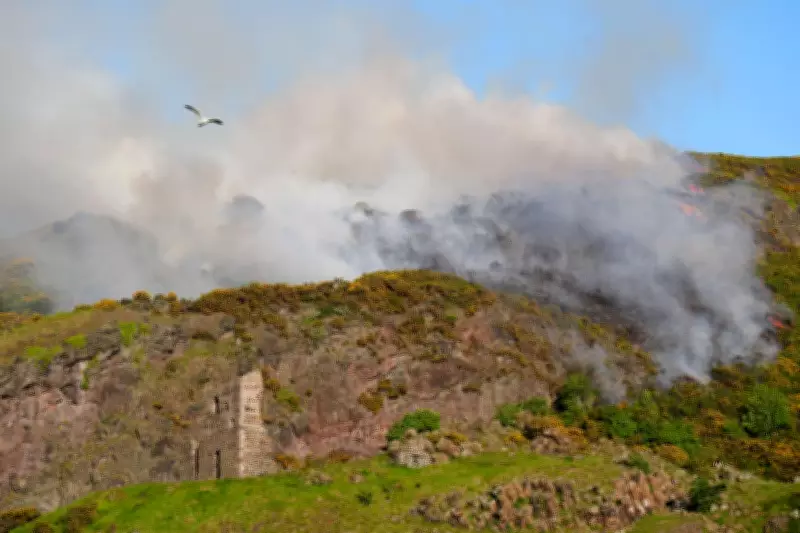 Cause of Arthur’s Seat Fire Yet to Be Established, Police Appeal for Info