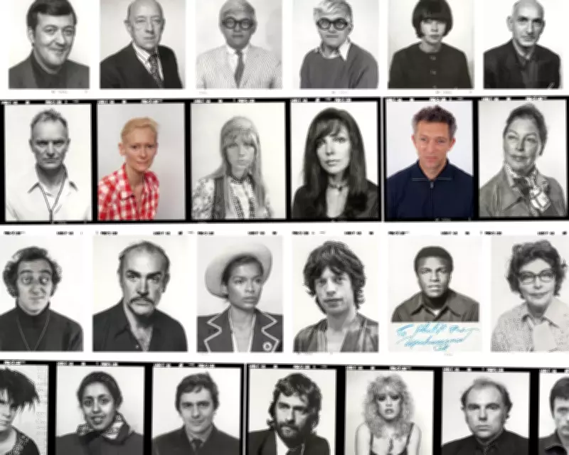 Celebrity Passport Photos: Iconic Portraits from London Studio
