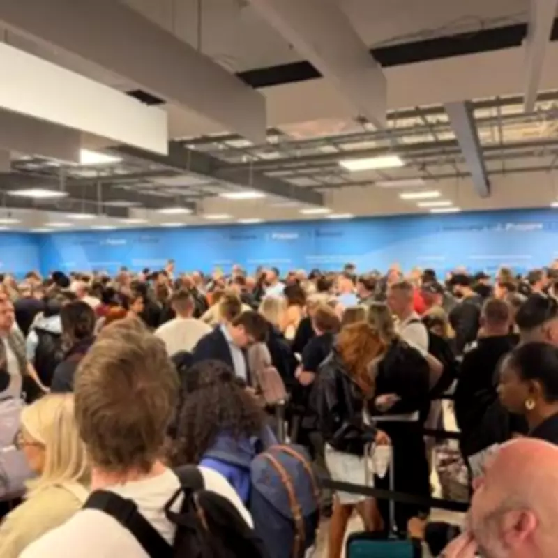 Chaos at Birmingham Airport as Pregnant Woman Faints in Queue
