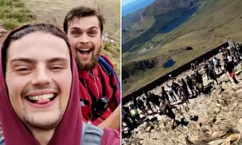 Charity Hikers Booed for Skipping Queue on Snowdon Summit