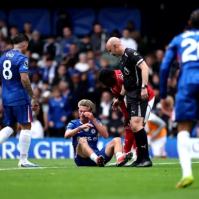 Chelsea Teen Derry Stretchered Off After Horrific Head Clash