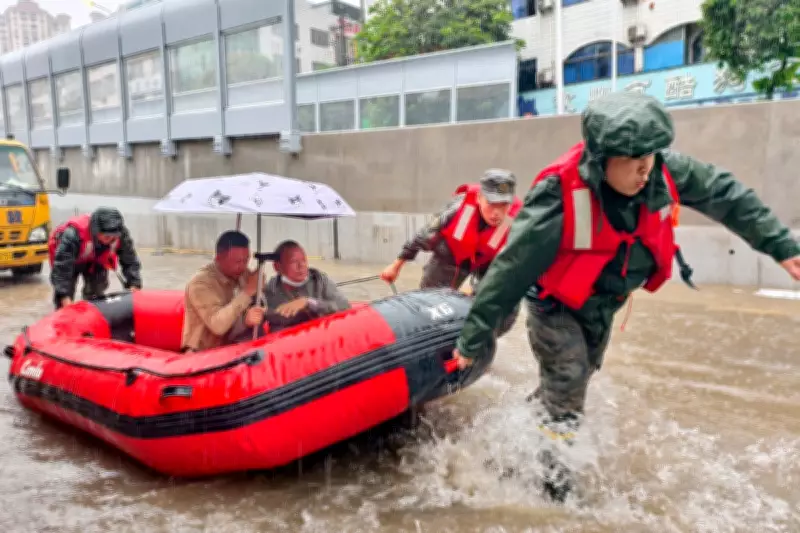 China Floods: 12 Dead as Heavy Rains Trigger Widespread Disaster