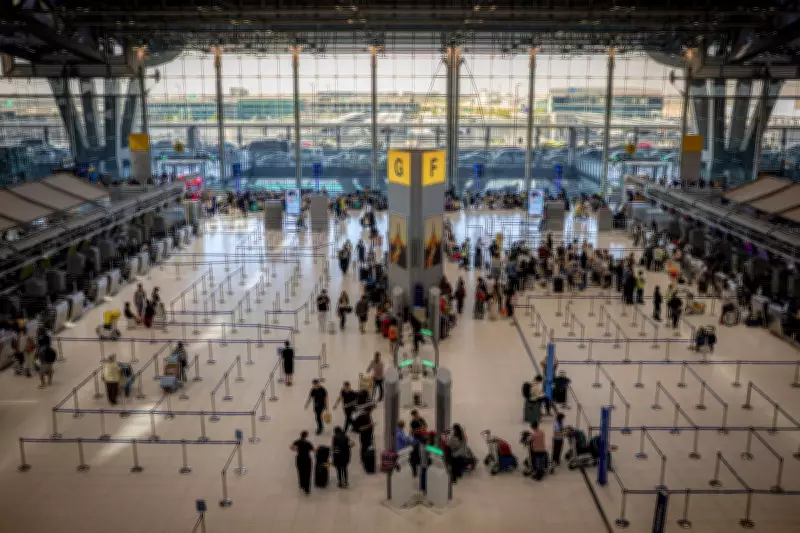 Chinese Tourist Banned from Thailand for Life After Damaging Airport Gate