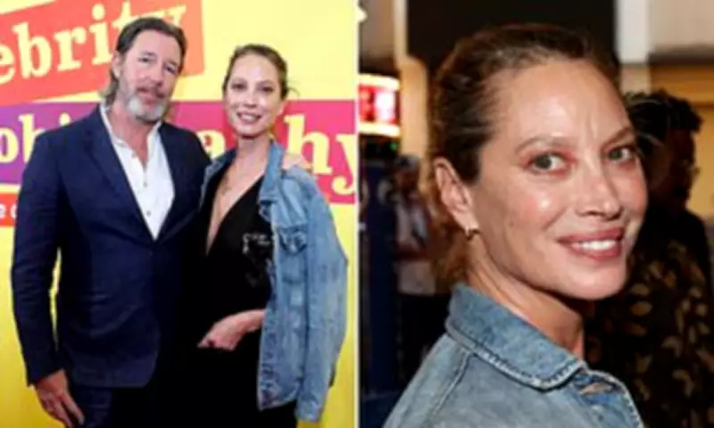 Christy Turlington Stuns at Broadway Opening with Ed Burns
