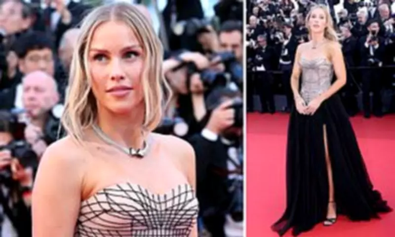 Claire Holt Stuns in Elegant Gown at Cannes Film Festival 2025