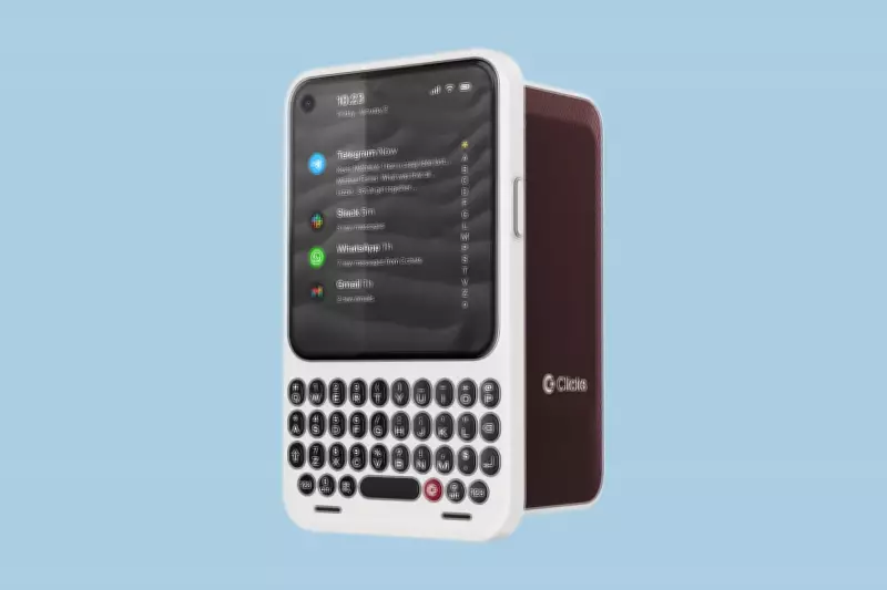 Clicks Communicator: BlackBerry-Style Dumbphone Launches This Year