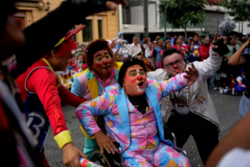 Clown Day in Peru and Violence in Colombia: Top Latin America Photos