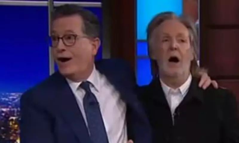 Colbert Bids Farewell with McCartney's Epic Finale