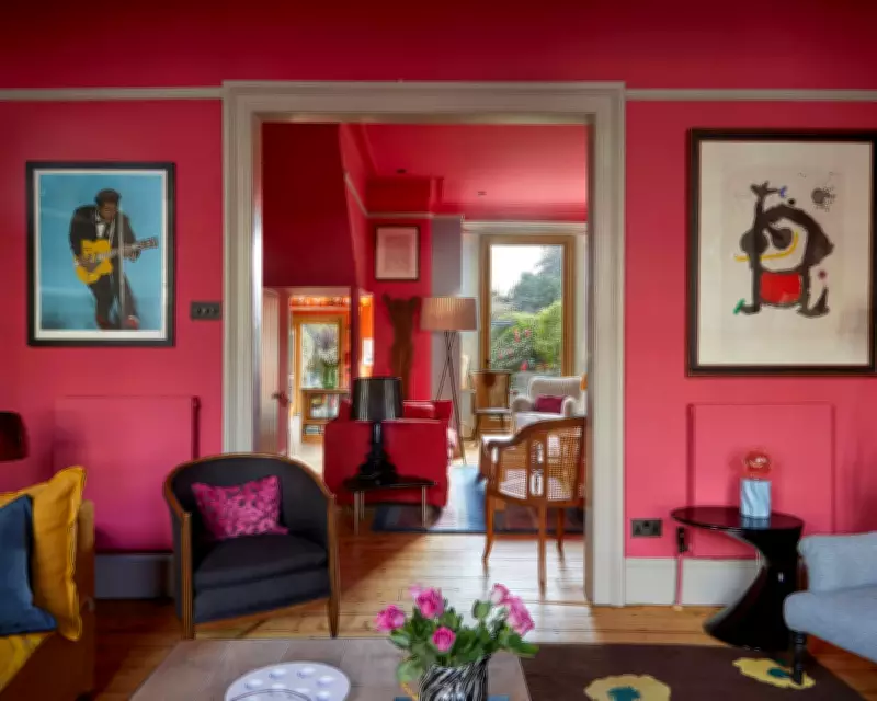 Colourful London Home: Art Collector's Vibrant Victorian Terrace