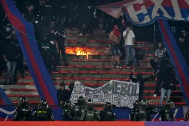 Copa Libertadores Match Abandoned After Three Minutes Due to Fan Protests