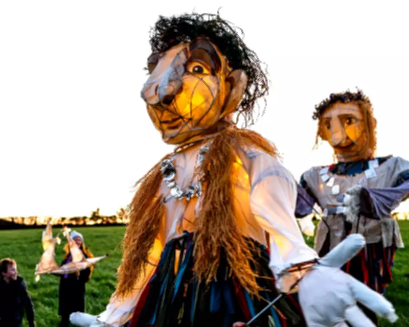 Cornish Art Collective Revives Giant-Making Tradition with Eco Twist