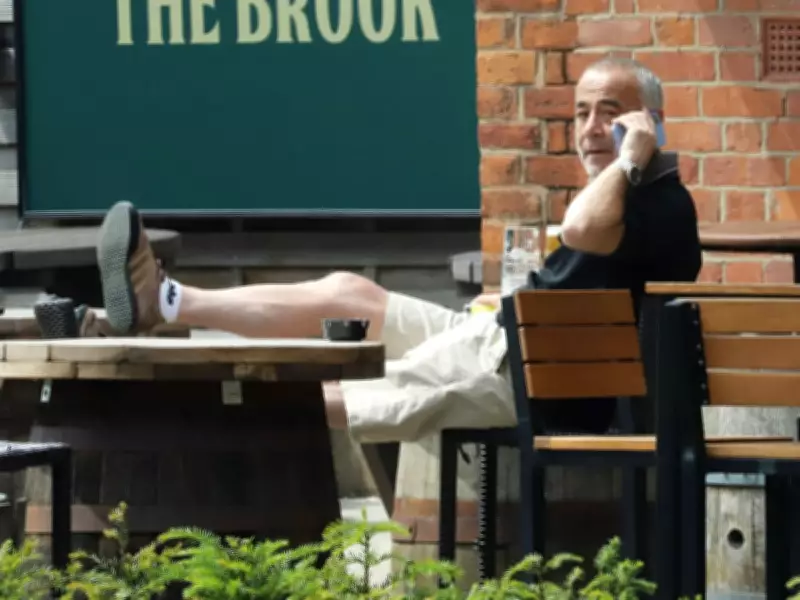 Coronation Street's Michael Le Vell Spotted at Pub Before Wedding