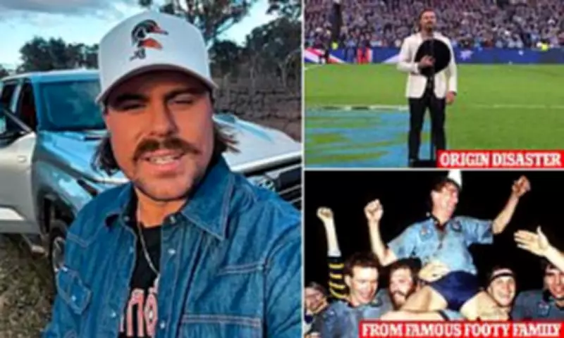 Country singer Robbie Mortimer's national anthem performance at State of Origin sparks backlash