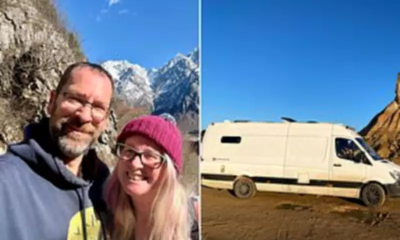 Couple swaps rent for campervan life, travels world for £30 a day