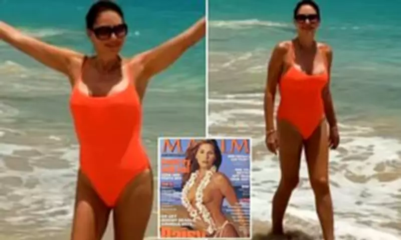 Daisy Fuentes, 58, Stuns in Orange Swimsuit in St Barts, Talks Aging
