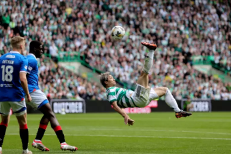 Daizen Maeda Scores Stunning Overhead Kick as Celtic Beat Rangers 3-1