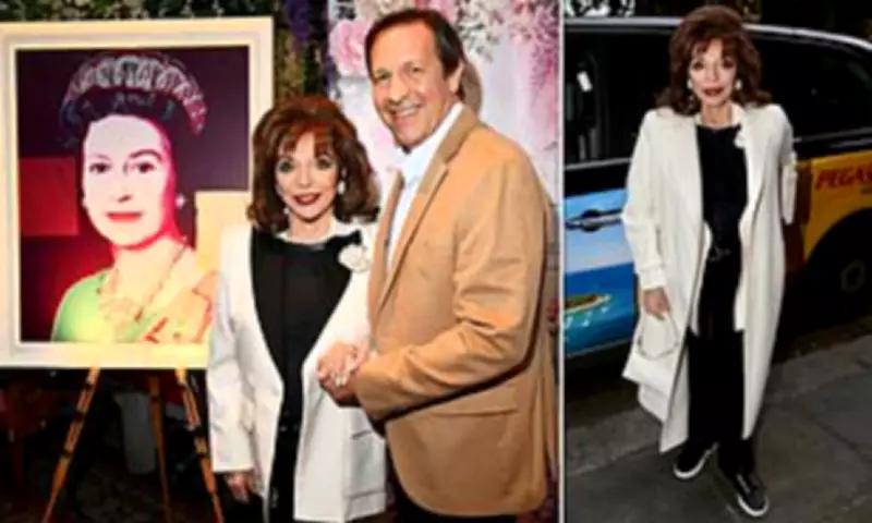 Dame Joan Collins, 92, Stuns at Charity Gala with Husband Percy Gibson