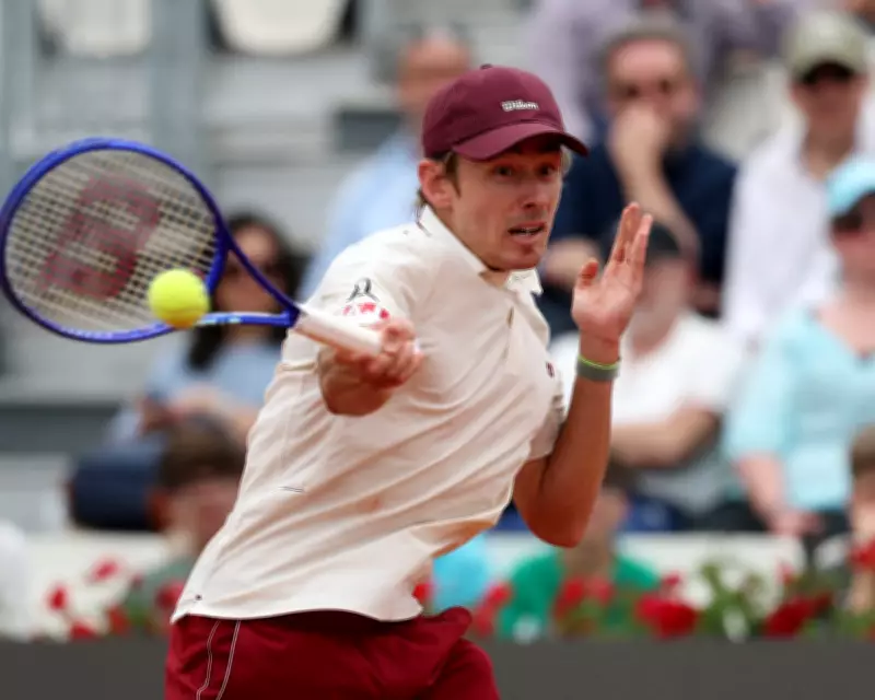 De Minaur's Slump Continues with Racket-Smashing Rome Exit