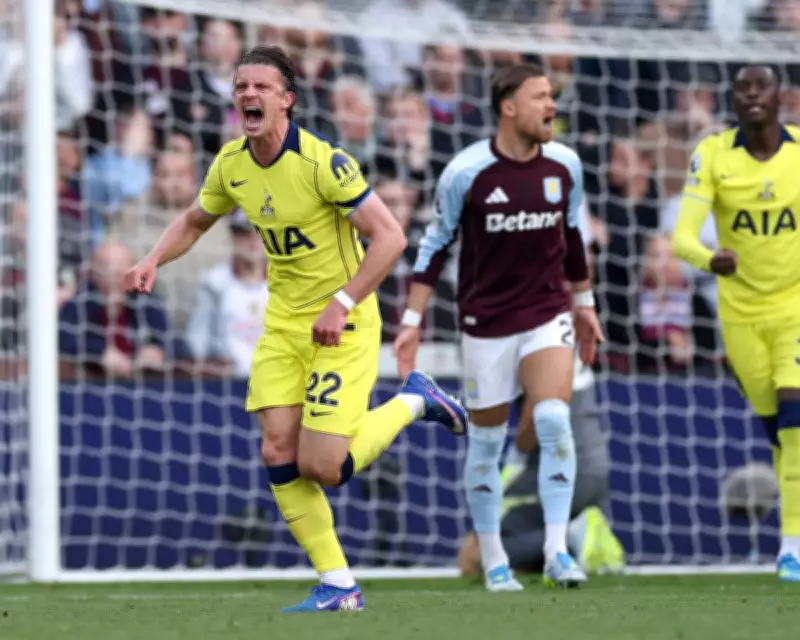 De Zerbi's Passionate Sideline Antics Fuel Tottenham Victory Over Aston Villa