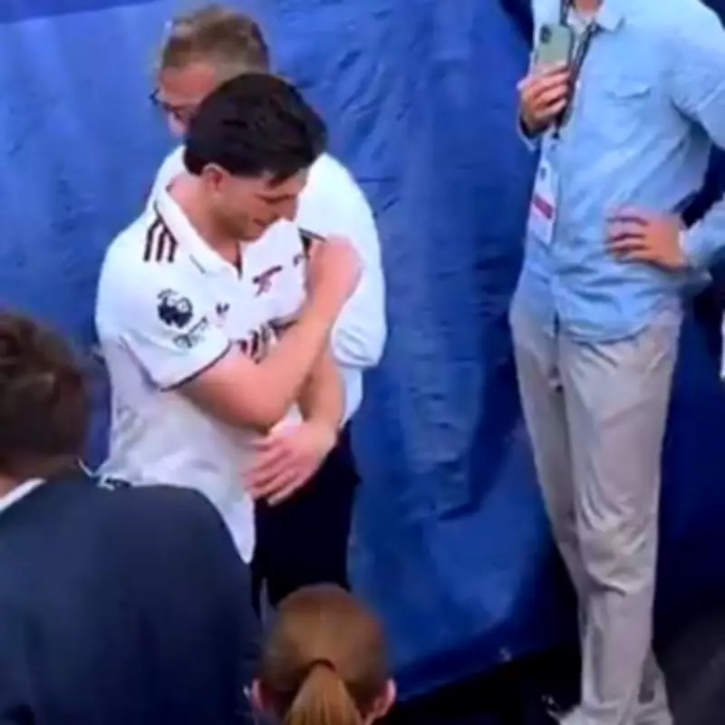 Declan Rice's Gutted Reaction to West Ham Relegation Caught on Camera