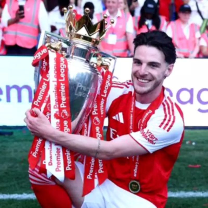 Declan Rice's Partner Lauren Fryer Makes Rare Public Appearance for Arsenal Trophy Win