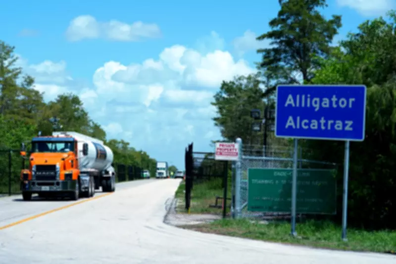 DeSantis: 'Alligator Alcatraz' Detention Center Always Temporary