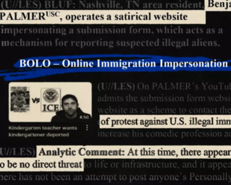 DHS Issues BOLO Alert for Creator of Parody ICE Tip Website