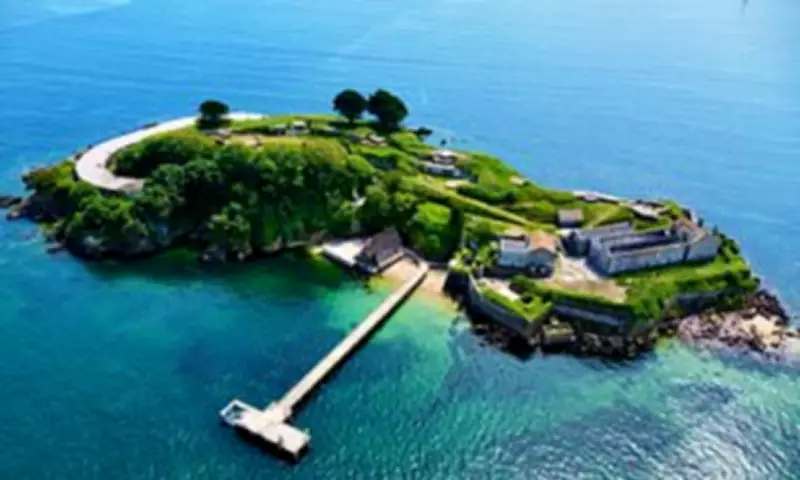 Drake's Island Fortress Where Explorer Set Sail Around Globe for Sale