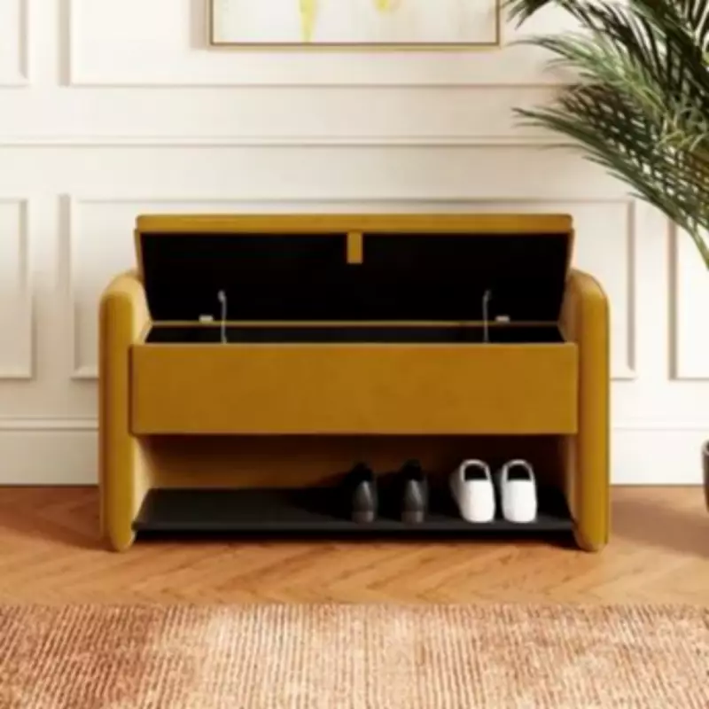 Dunelm's £45-Off Velvet Ottoman Is a Storage and Comfort Marvel