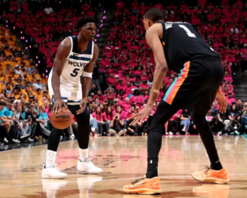 Edwards Returns to Lead Timberwolves Past Wembanyama's Record 12 Blocks