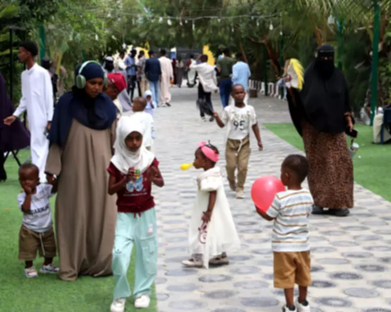 Eid al-Adha Celebrations in Mogadishu Offer Respite from Conflict and Drought