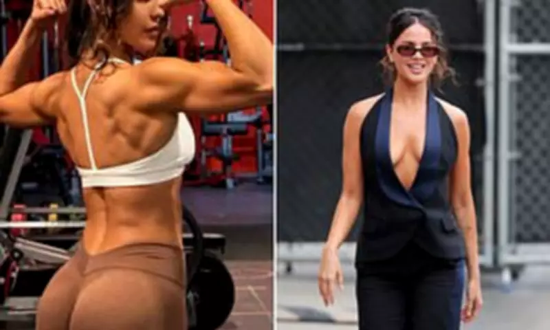 Eiza Gonzalez Shows Ripped Physique Ahead of Bodybuilding Role in Iron Jane