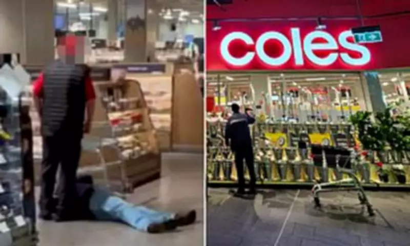Elderly man allegedly pushed by Coles employee in Sydney store