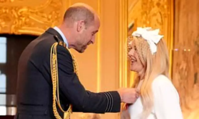 Ellie Goulding Receives MBE from Prince William for Climate Work