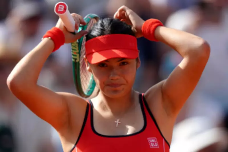 Emma Raducanu suffers French Open first-round exit to Solana Sierra