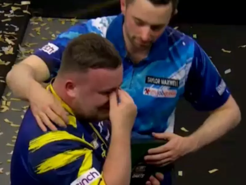 Emotional Luke Littler Breaks Down in Tears After Premier League Darts Win