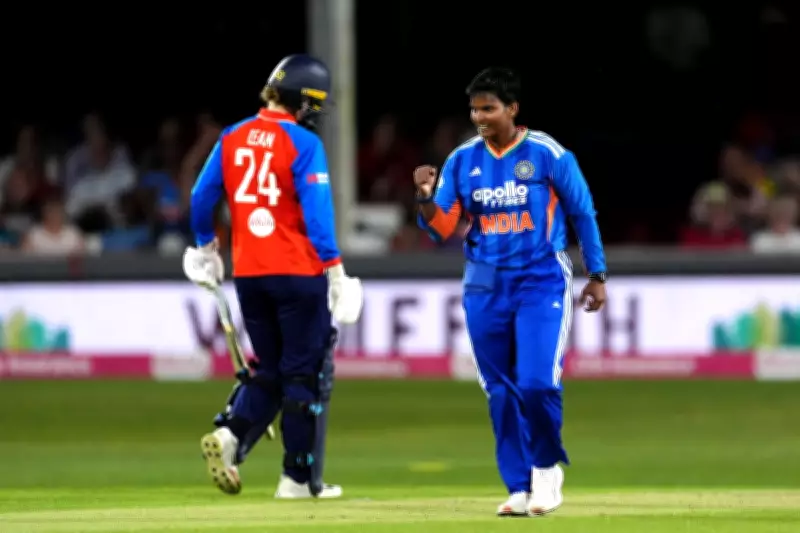 England Collapse to 38-Run Defeat Against India in T20 Series Opener